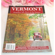 Vermont Magazine 2015 September October Ferrisburg St Albans Raid Autumn Pumpkin